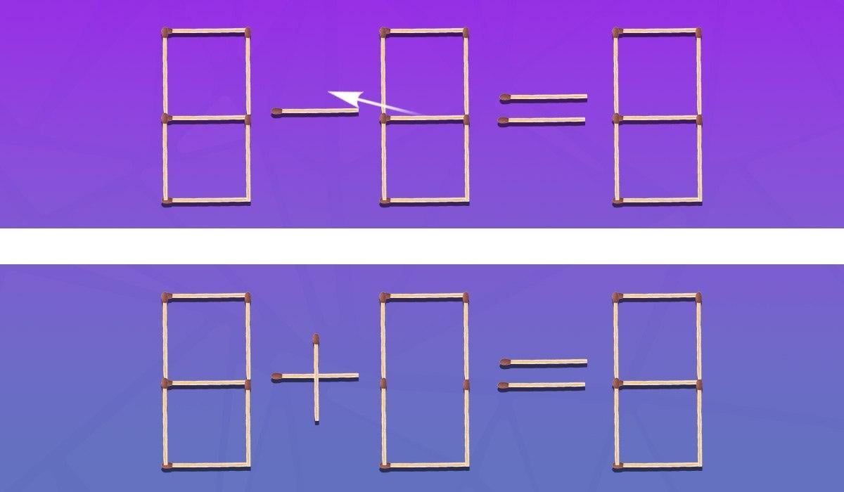 Welke match en waarheen verplaatsen om de gelijkheid waar te maken: een lastige IQ-test
