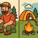 IQ-test: zoek 3 verschillen in een foto van een man