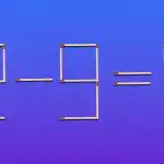 Welke lucifer moet worden verplaatst om de gelijkheid waar te